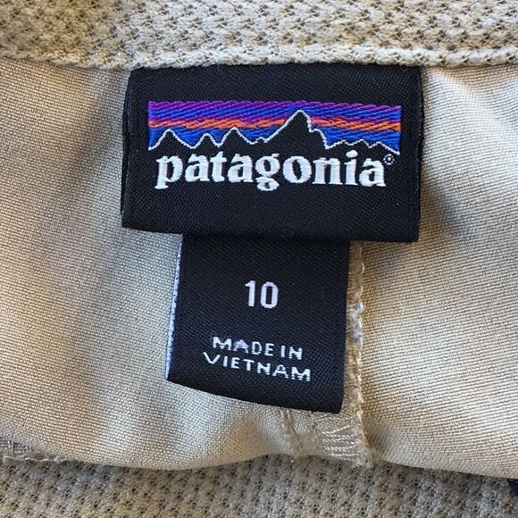 Patagonia Tan Lightweight Quick Dry Outdoor Performance Wear Travel Pants - Picture 14 of 16
